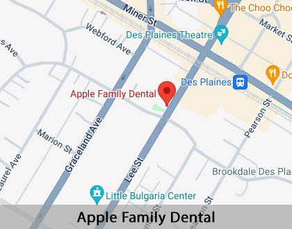 Map image for Emergency Dentist in Des Plaines, IL